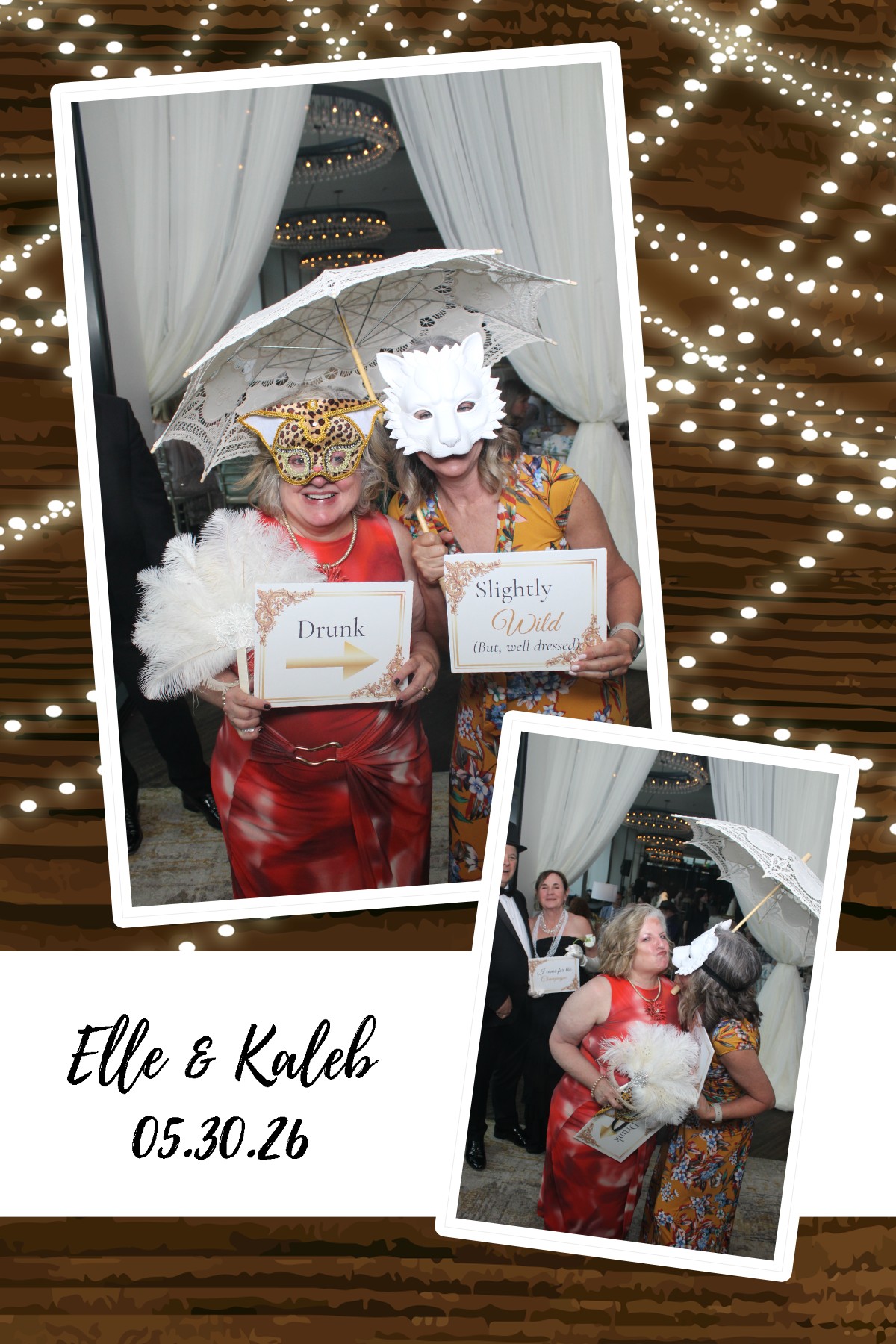 Elle & Kaleb | View more photos from the event at gallery.photoboothcincy.com/u/PhotoBoothCincy/Elle-Kaleb
