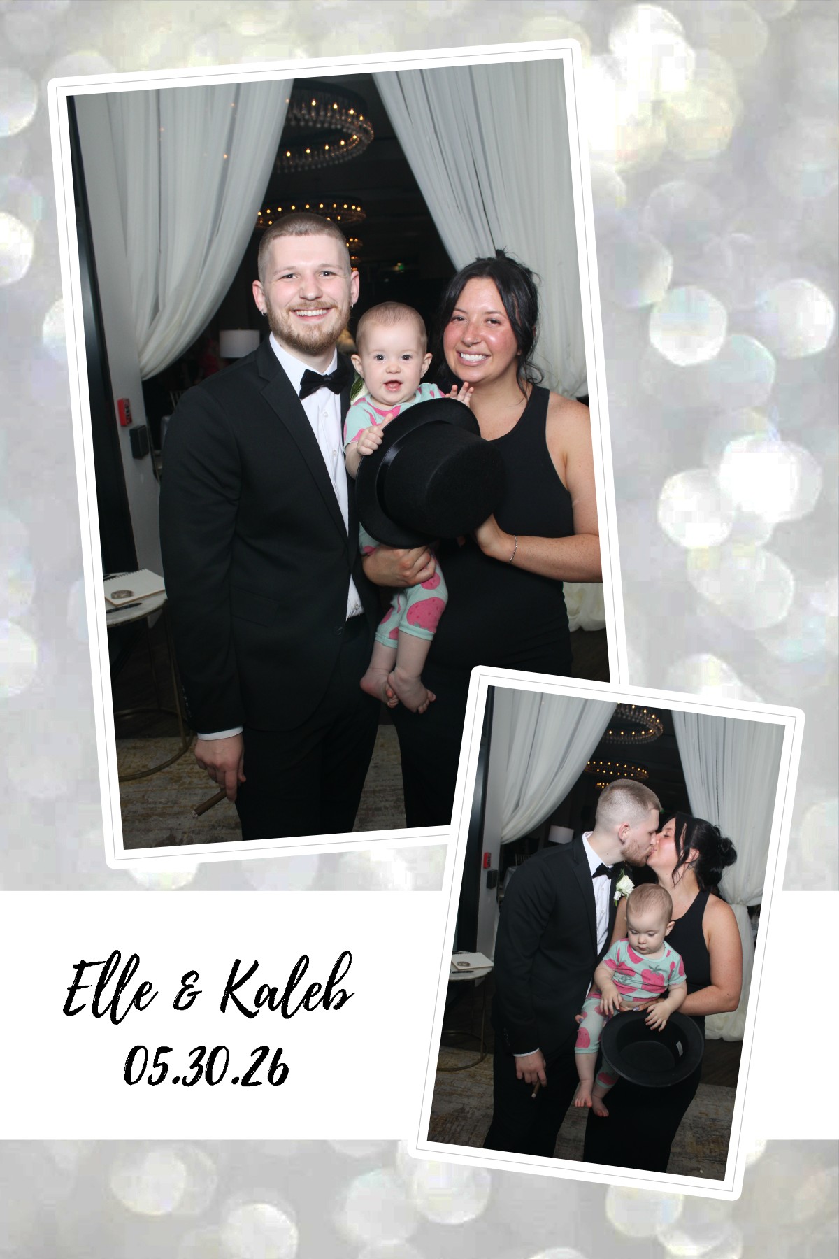 Elle & Kaleb | View more photos from the event at gallery.photoboothcincy.com/u/PhotoBoothCincy/Elle-Kaleb