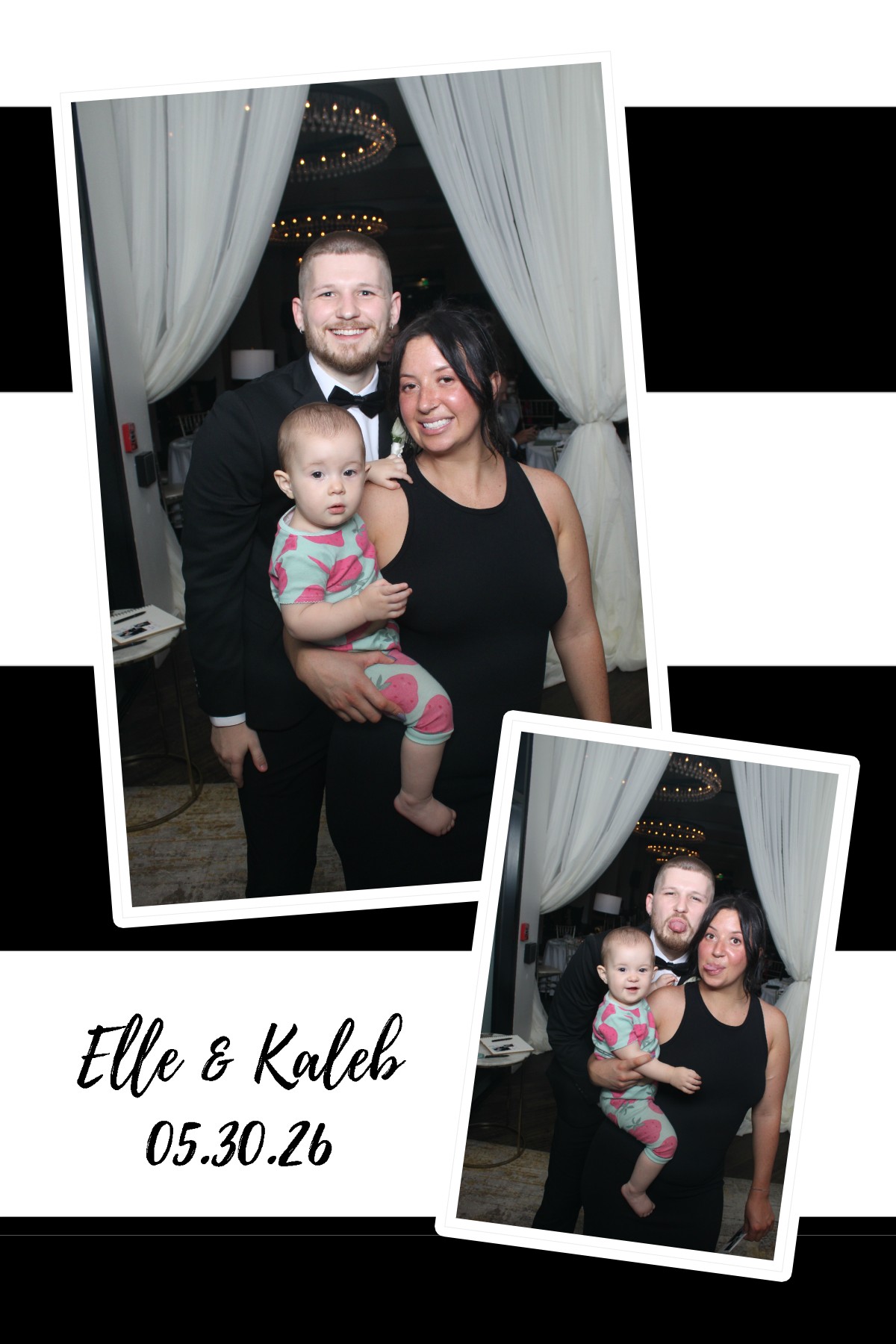 Elle & Kaleb | View more photos from the event at gallery.photoboothcincy.com/u/PhotoBoothCincy/Elle-Kaleb