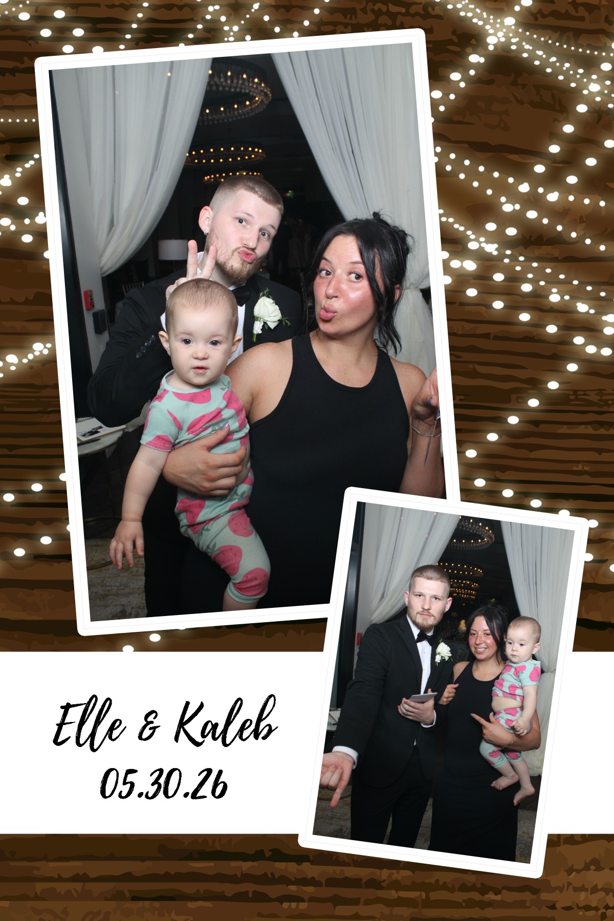 Elle & Kaleb | View more photos from the event at gallery.photoboothcincy.com/u/PhotoBoothCincy/Elle-Kaleb