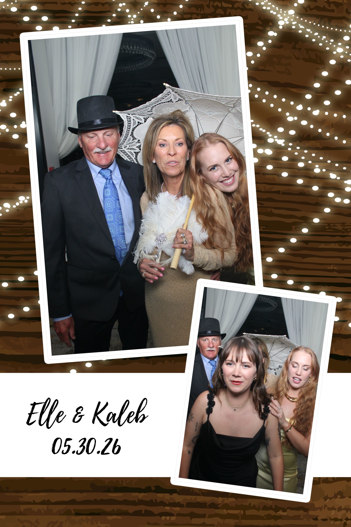 Elle & Kaleb | View more photos from the event at gallery.photoboothcincy.com/u/PhotoBoothCincy/Elle-Kaleb