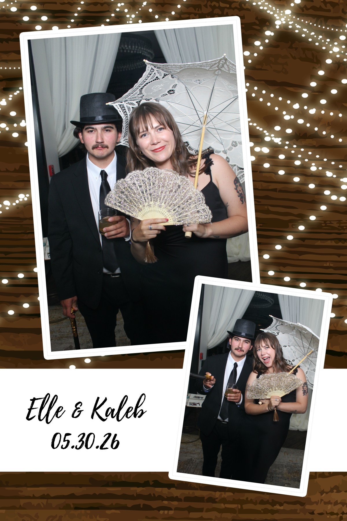 Elle & Kaleb | View more photos from the event at gallery.photoboothcincy.com/u/PhotoBoothCincy/Elle-Kaleb