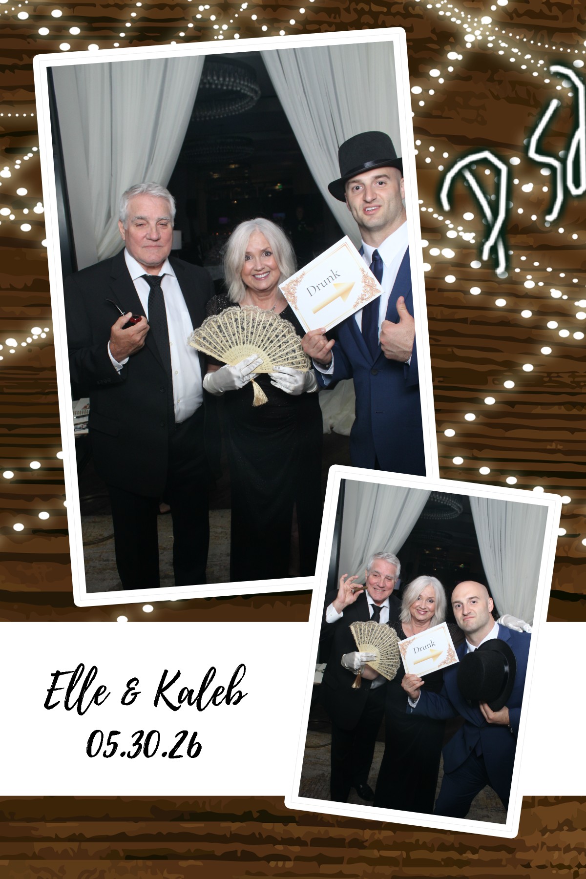 Elle & Kaleb | View more photos from the event at gallery.photoboothcincy.com/u/PhotoBoothCincy/Elle-Kaleb