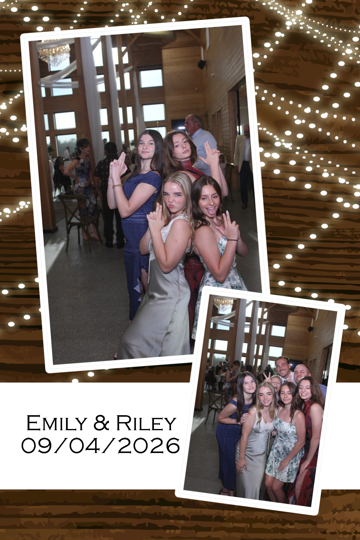 Emily & Riley | View more photos from the event at gallery.photoboothcincy.com/u/PhotoBoothCincy/Emily-Riley