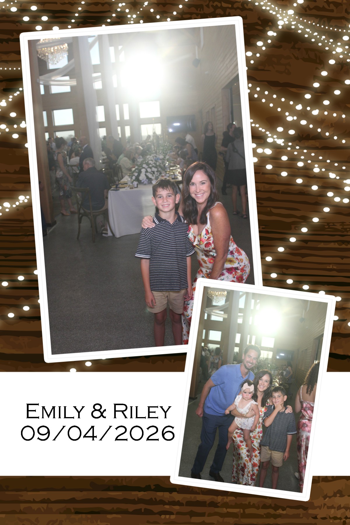 Emily & Riley | View more photos from the event at gallery.photoboothcincy.com/u/PhotoBoothCincy/Emily-Riley