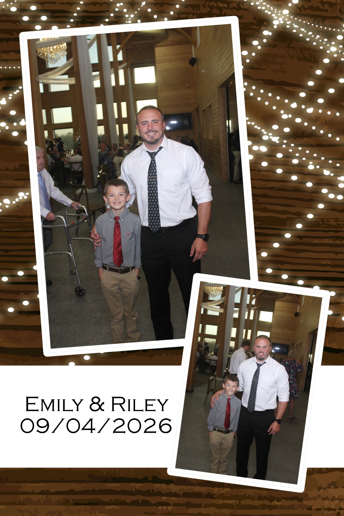 Emily & Riley | View more photos from the event at gallery.photoboothcincy.com/u/PhotoBoothCincy/Emily-Riley