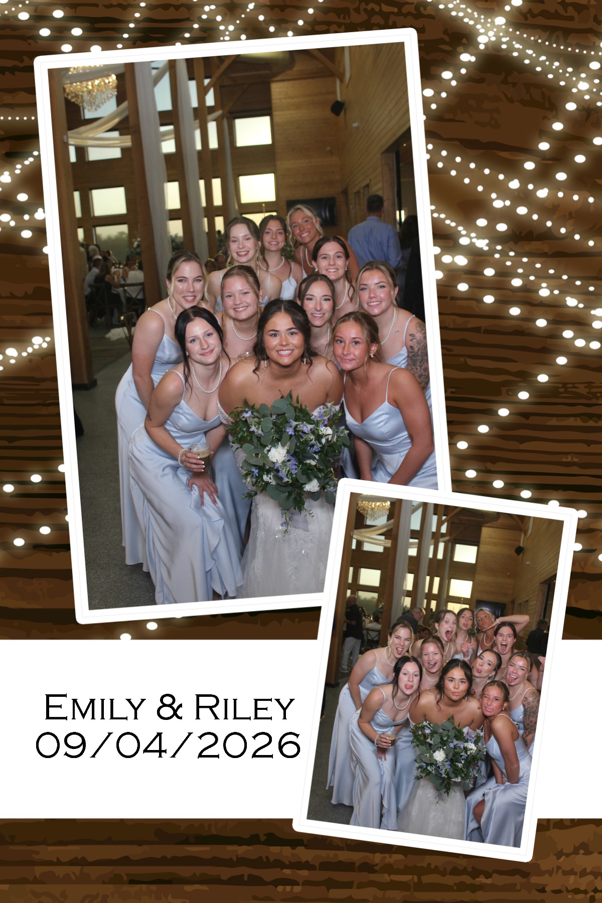 Emily & Riley | View more photos from the event at gallery.photoboothcincy.com/u/PhotoBoothCincy/Emily-Riley