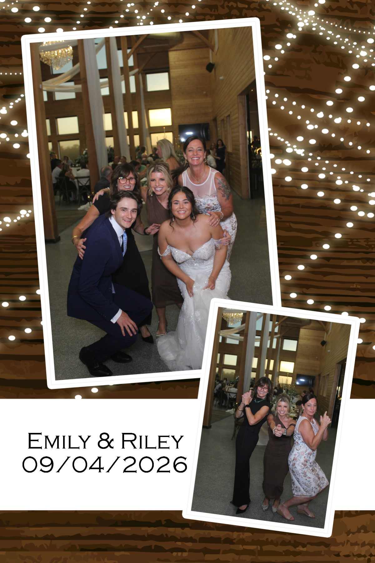 Emily & Riley | View more photos from the event at gallery.photoboothcincy.com/u/PhotoBoothCincy/Emily-Riley