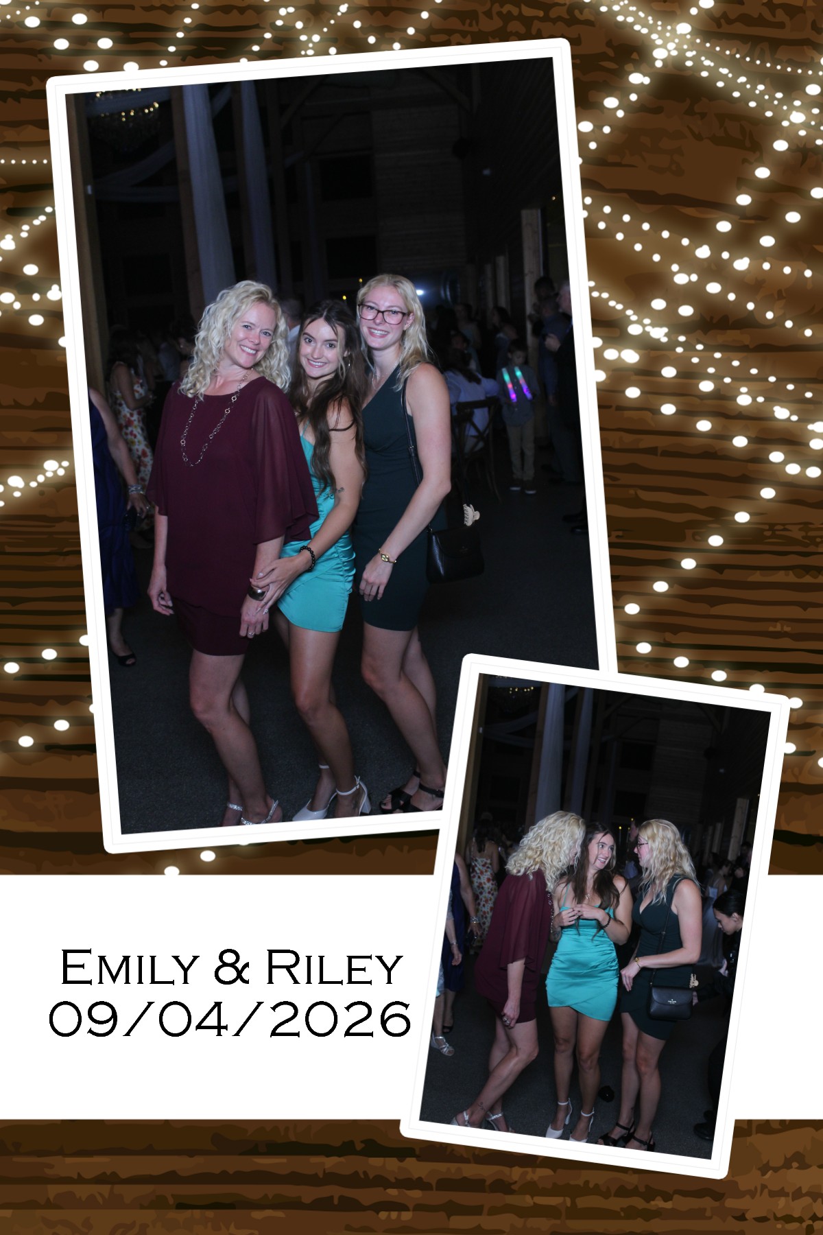 Emily & Riley | View more photos from the event at gallery.photoboothcincy.com/u/PhotoBoothCincy/Emily-Riley