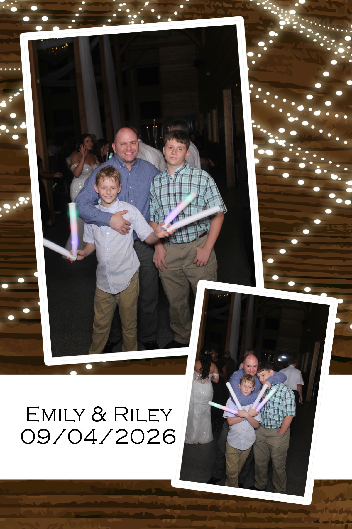 Emily & Riley | View more photos from the event at gallery.photoboothcincy.com/u/PhotoBoothCincy/Emily-Riley