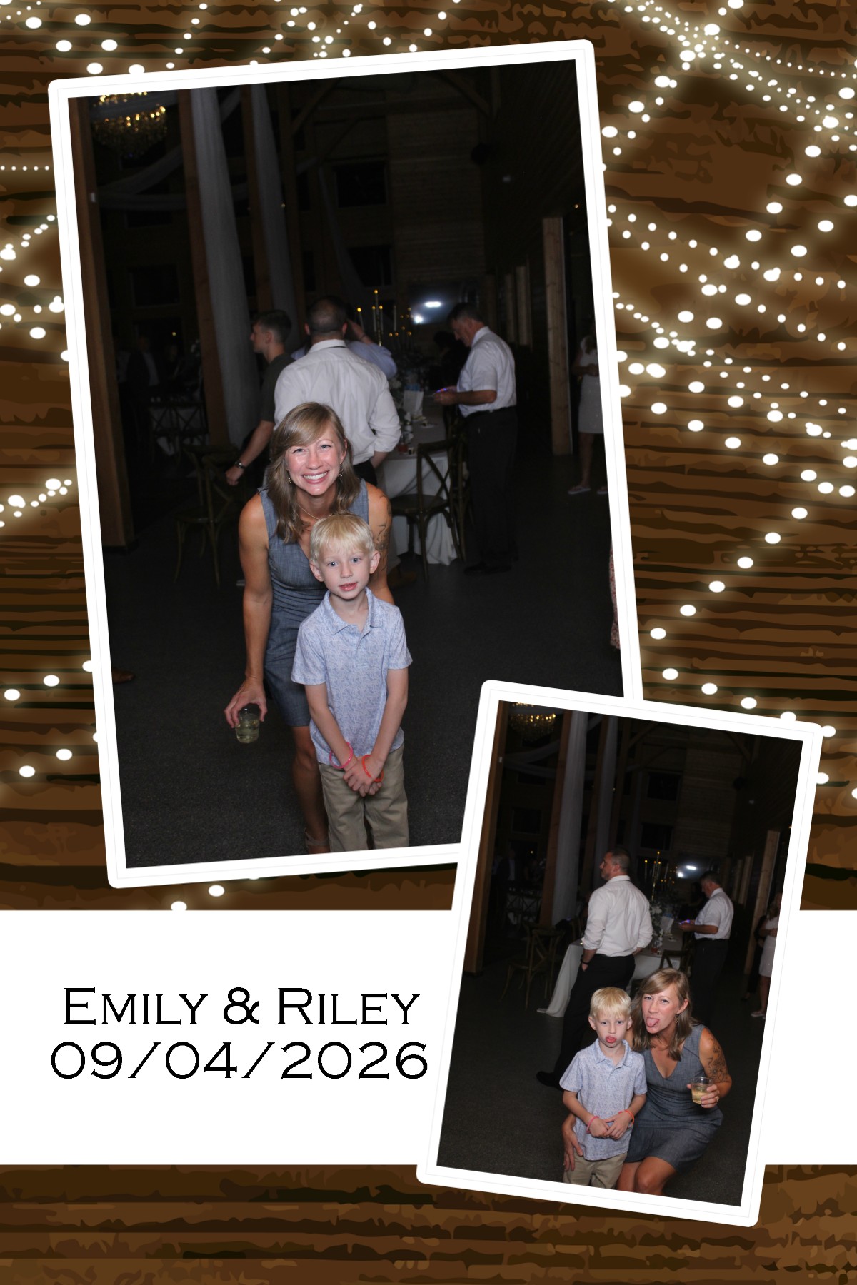 Emily & Riley | View more photos from the event at gallery.photoboothcincy.com/u/PhotoBoothCincy/Emily-Riley