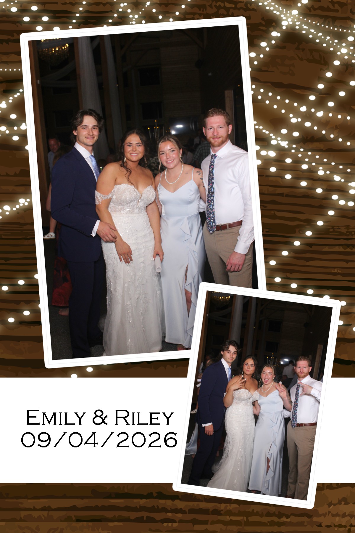 Emily & Riley | View more photos from the event at gallery.photoboothcincy.com/u/PhotoBoothCincy/Emily-Riley