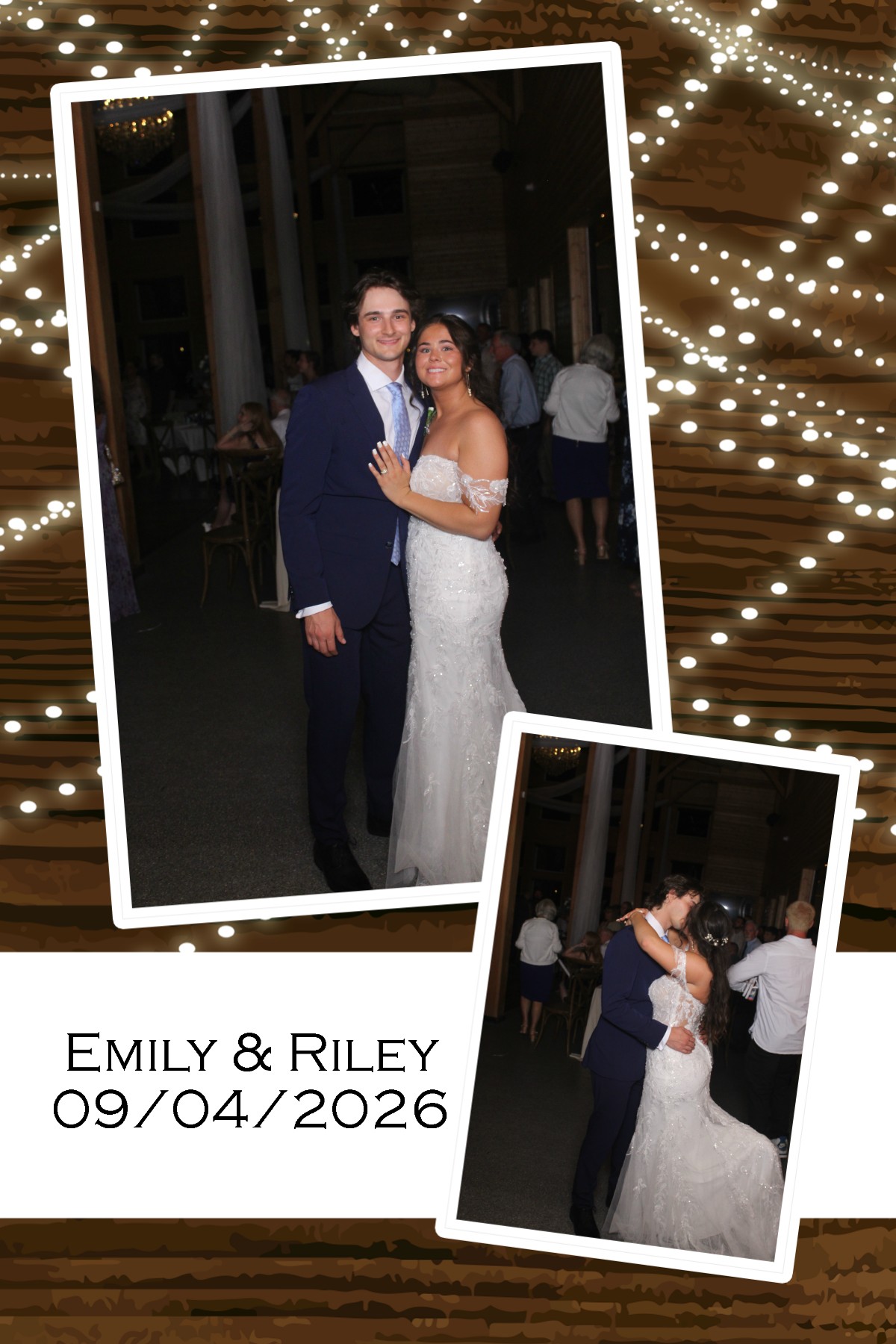 Emily & Riley | View more photos from the event at gallery.photoboothcincy.com/u/PhotoBoothCincy/Emily-Riley
