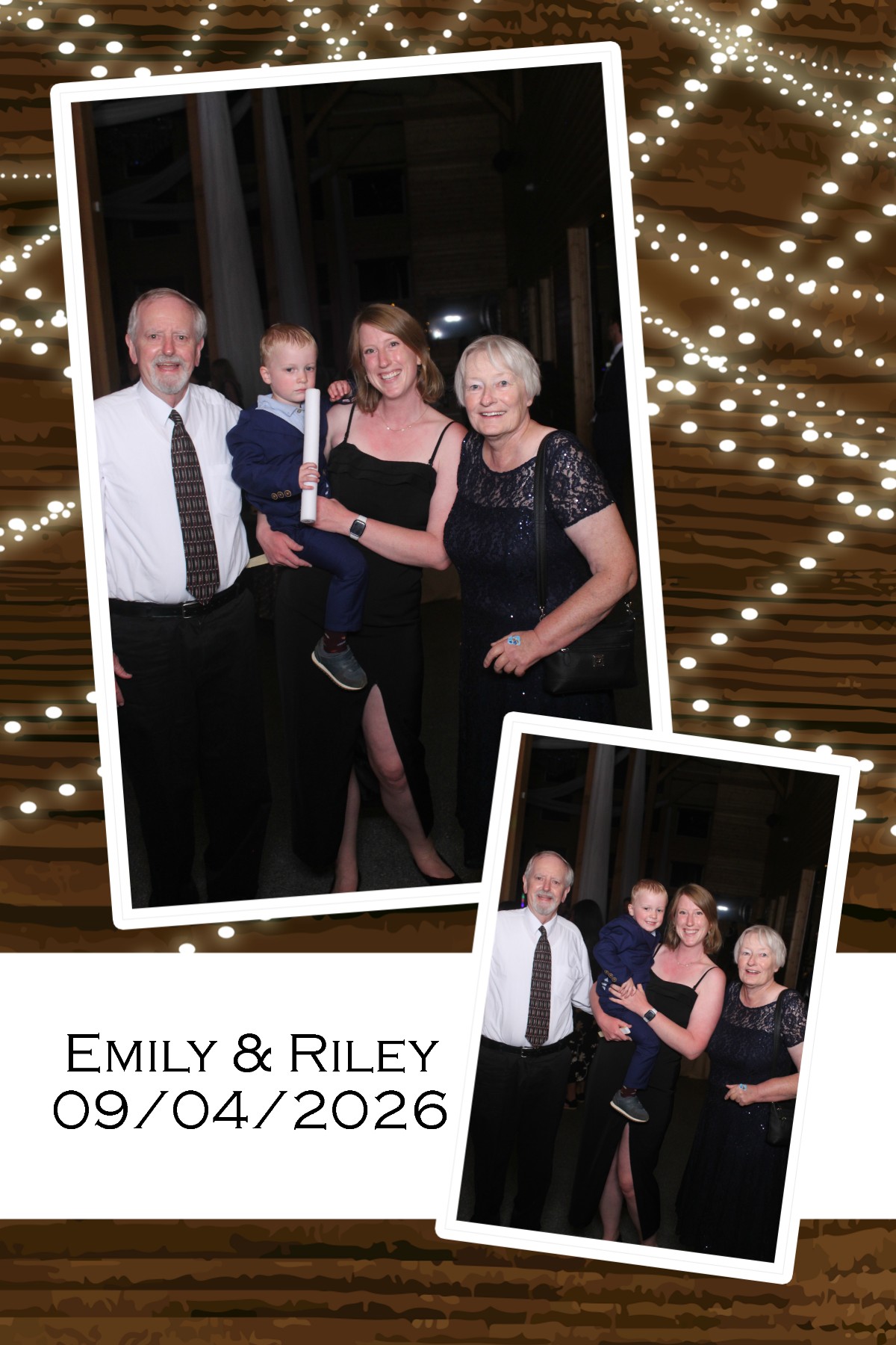 Emily & Riley | View more photos from the event at gallery.photoboothcincy.com/u/PhotoBoothCincy/Emily-Riley