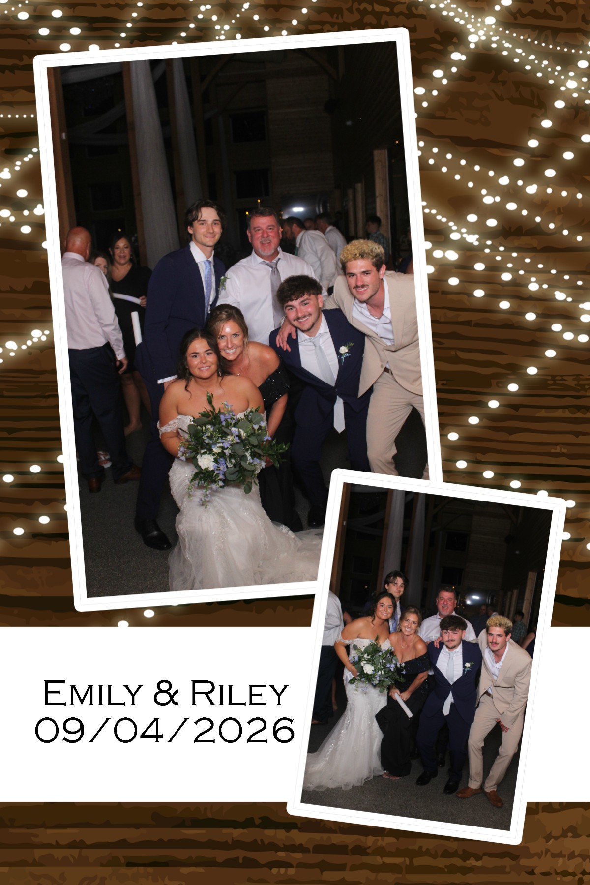 Emily & Riley | View more photos from the event at gallery.photoboothcincy.com/u/PhotoBoothCincy/Emily-Riley