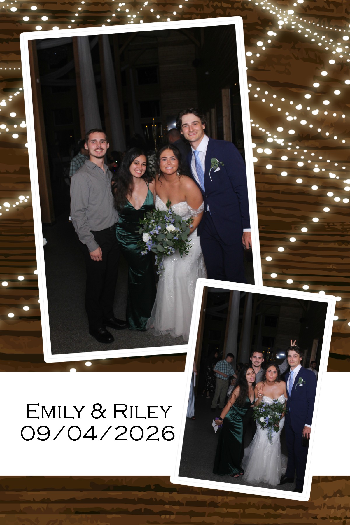 Emily & Riley | View more photos from the event at gallery.photoboothcincy.com/u/PhotoBoothCincy/Emily-Riley
