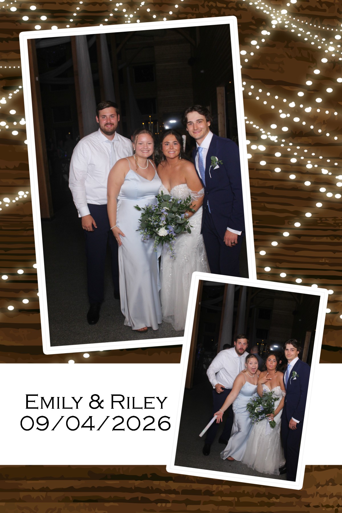 Emily & Riley | View more photos from the event at gallery.photoboothcincy.com/u/PhotoBoothCincy/Emily-Riley