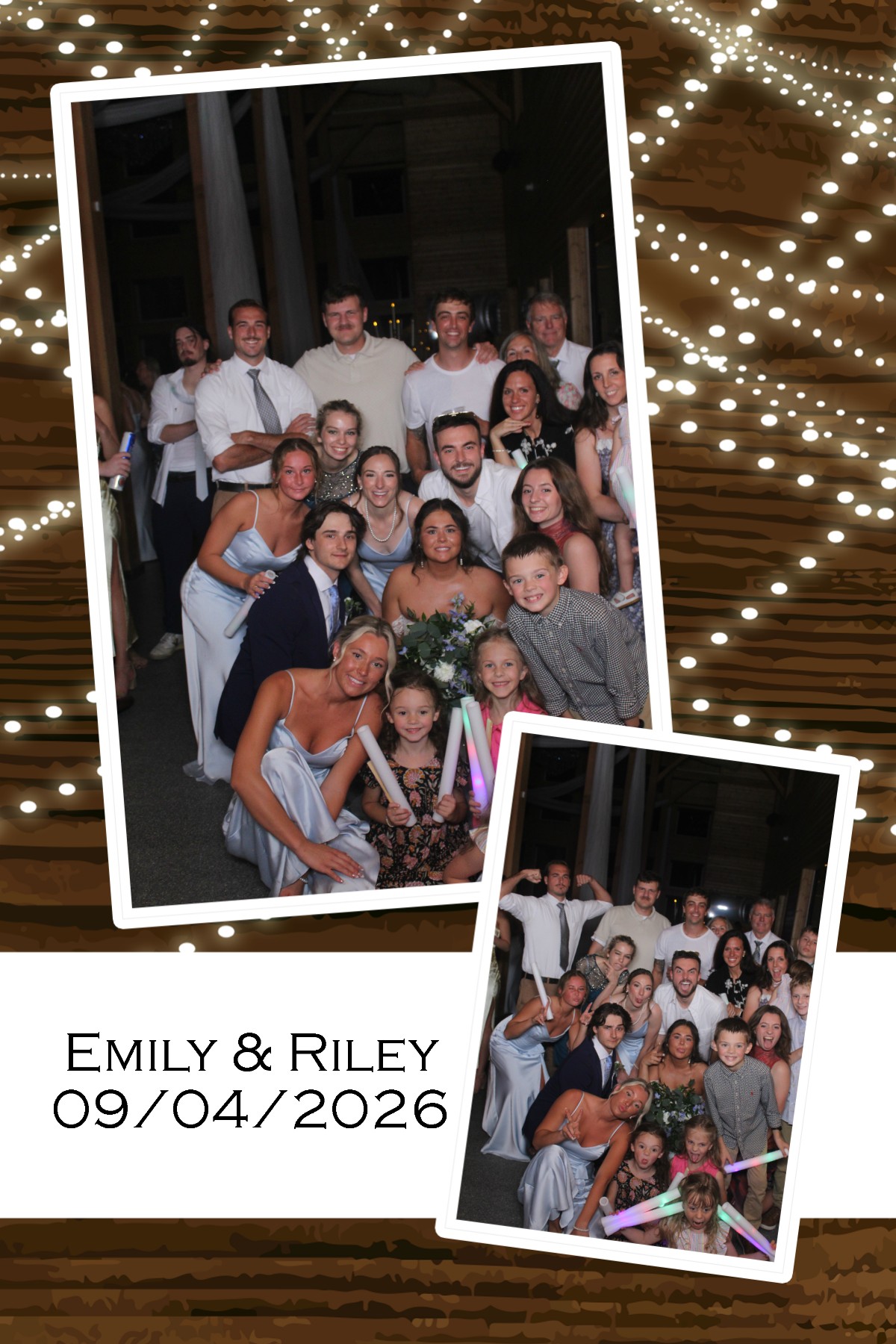 Emily & Riley | View more photos from the event at gallery.photoboothcincy.com/u/PhotoBoothCincy/Emily-Riley
