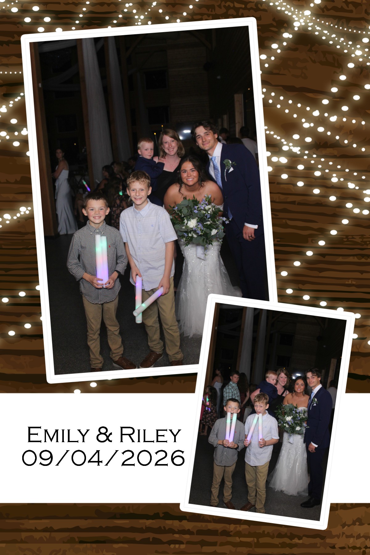 Emily & Riley | View more photos from the event at gallery.photoboothcincy.com/u/PhotoBoothCincy/Emily-Riley