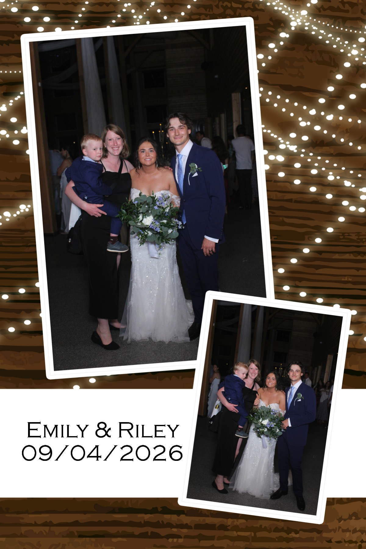 Emily & Riley | View more photos from the event at gallery.photoboothcincy.com/u/PhotoBoothCincy/Emily-Riley