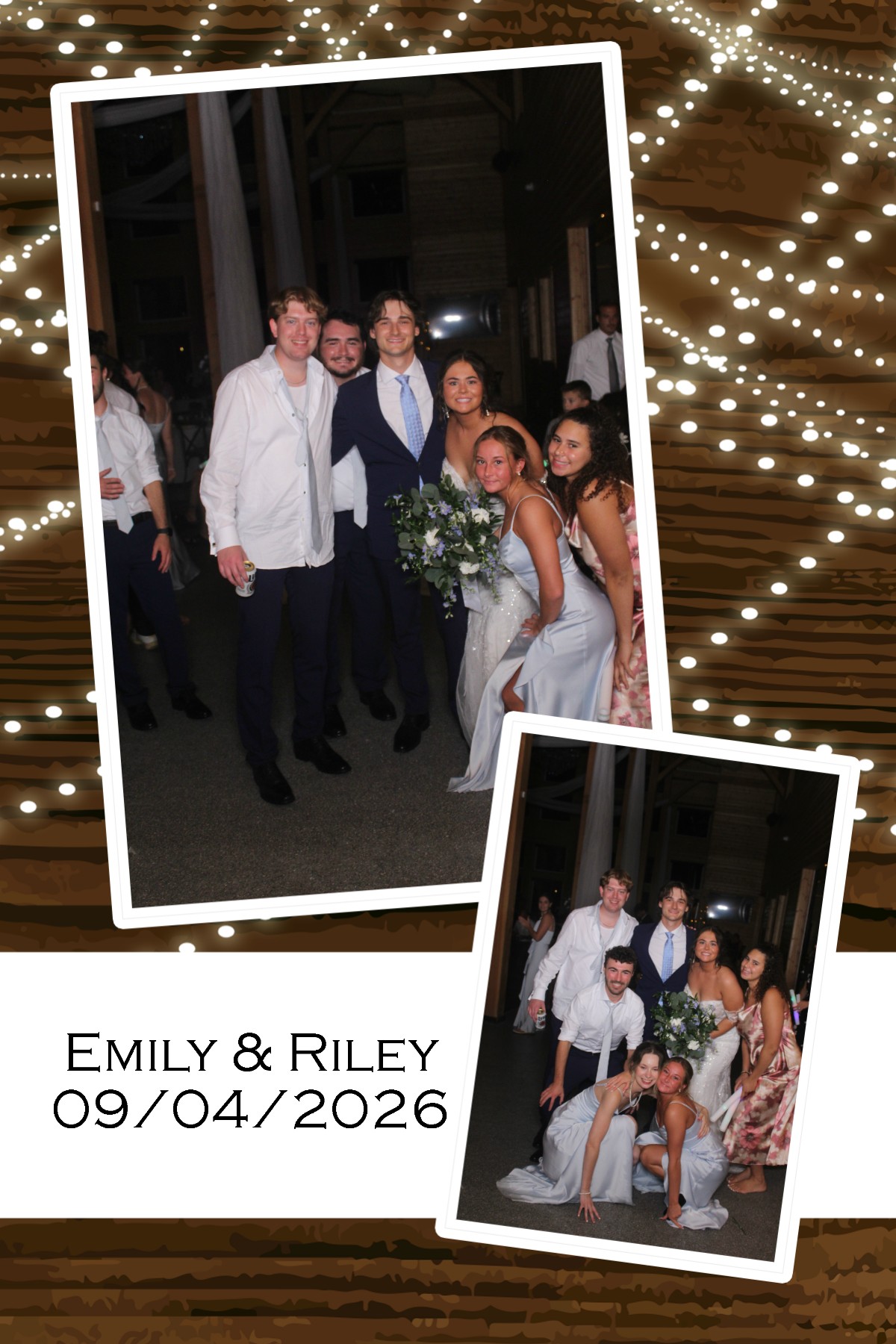 Emily & Riley | View more photos from the event at gallery.photoboothcincy.com/u/PhotoBoothCincy/Emily-Riley