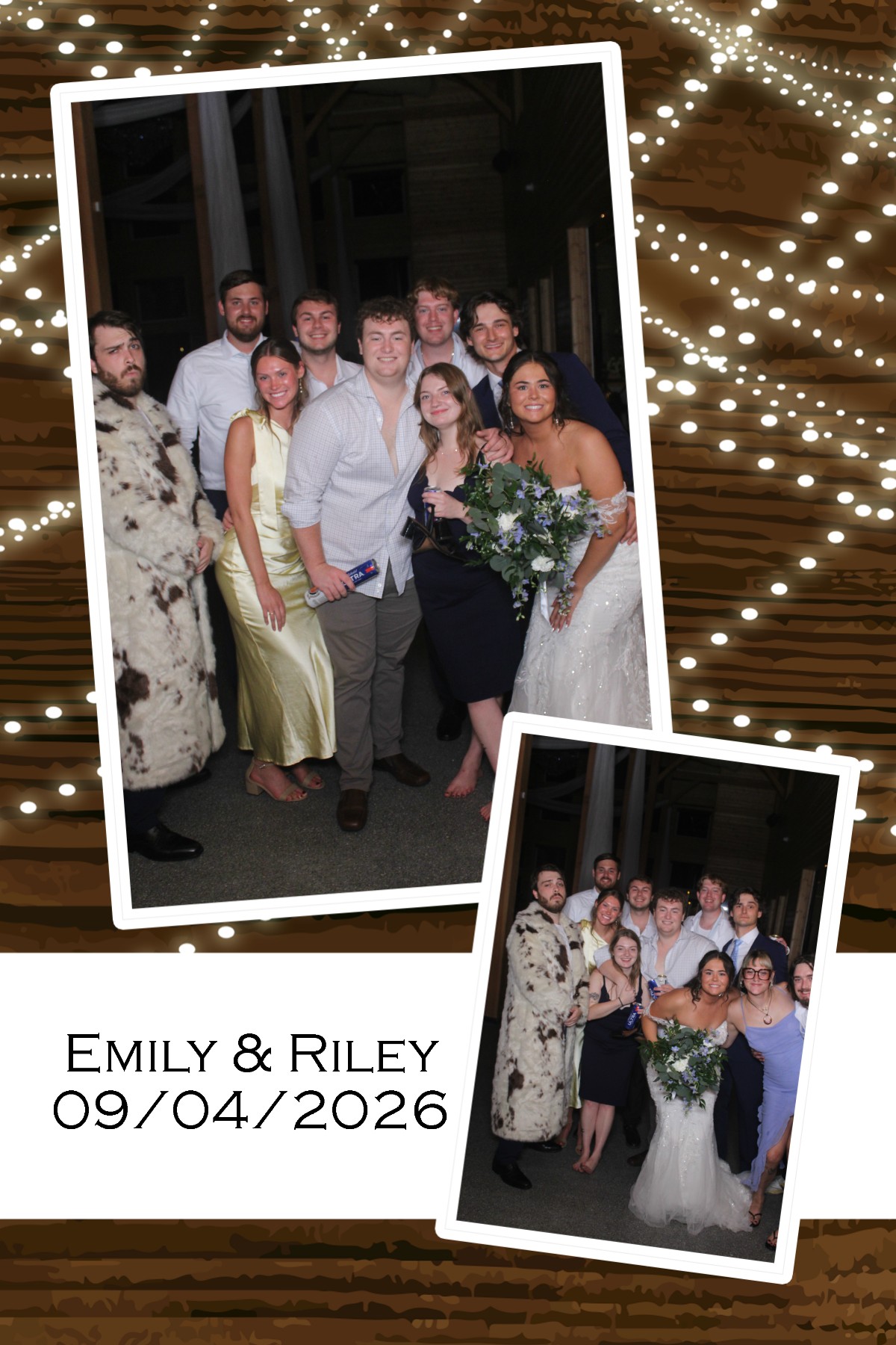 Emily & Riley | View more photos from the event at gallery.photoboothcincy.com/u/PhotoBoothCincy/Emily-Riley