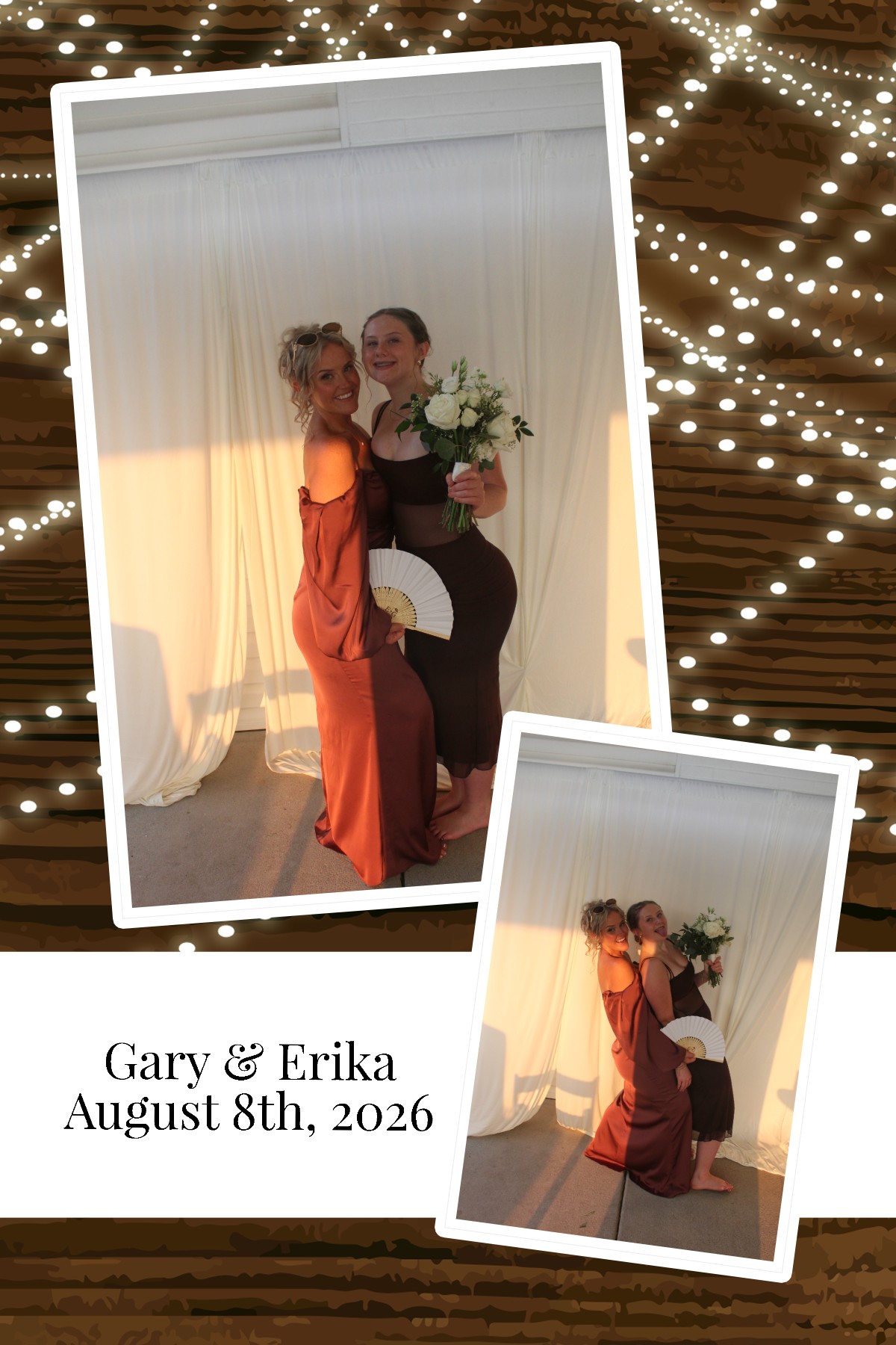 Erika & Gary | View more photos from the event at gallery.photoboothcincy.com/u/PhotoBoothCincy/Erika-Gary