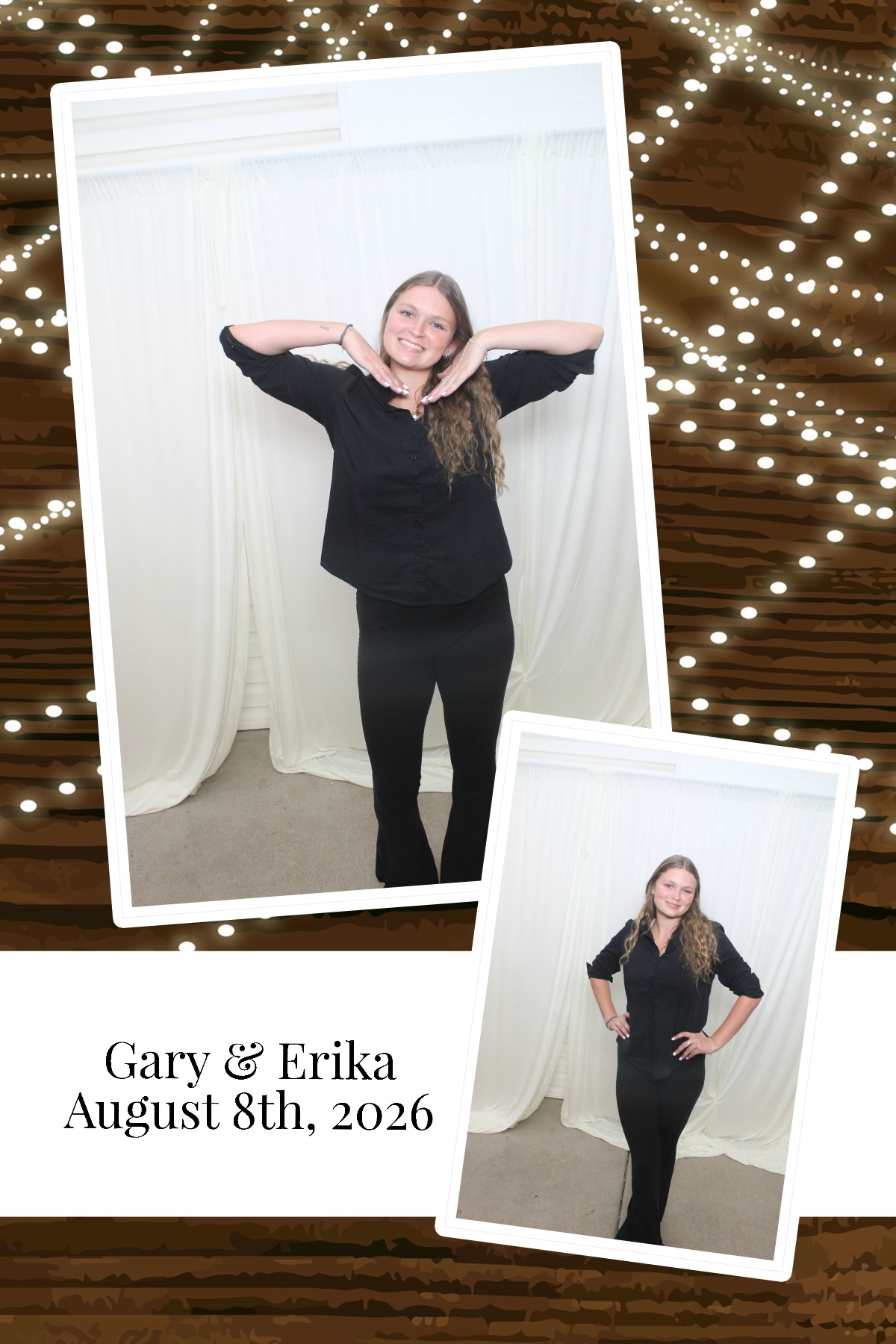 Erika & Gary | View more photos from the event at gallery.photoboothcincy.com/u/PhotoBoothCincy/Erika-Gary
