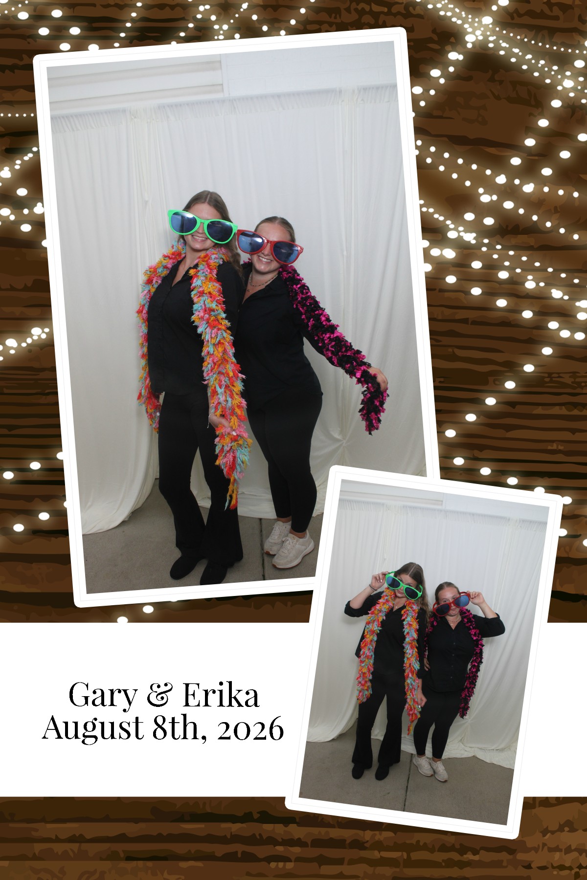 Erika & Gary | View more photos from the event at gallery.photoboothcincy.com/u/PhotoBoothCincy/Erika-Gary