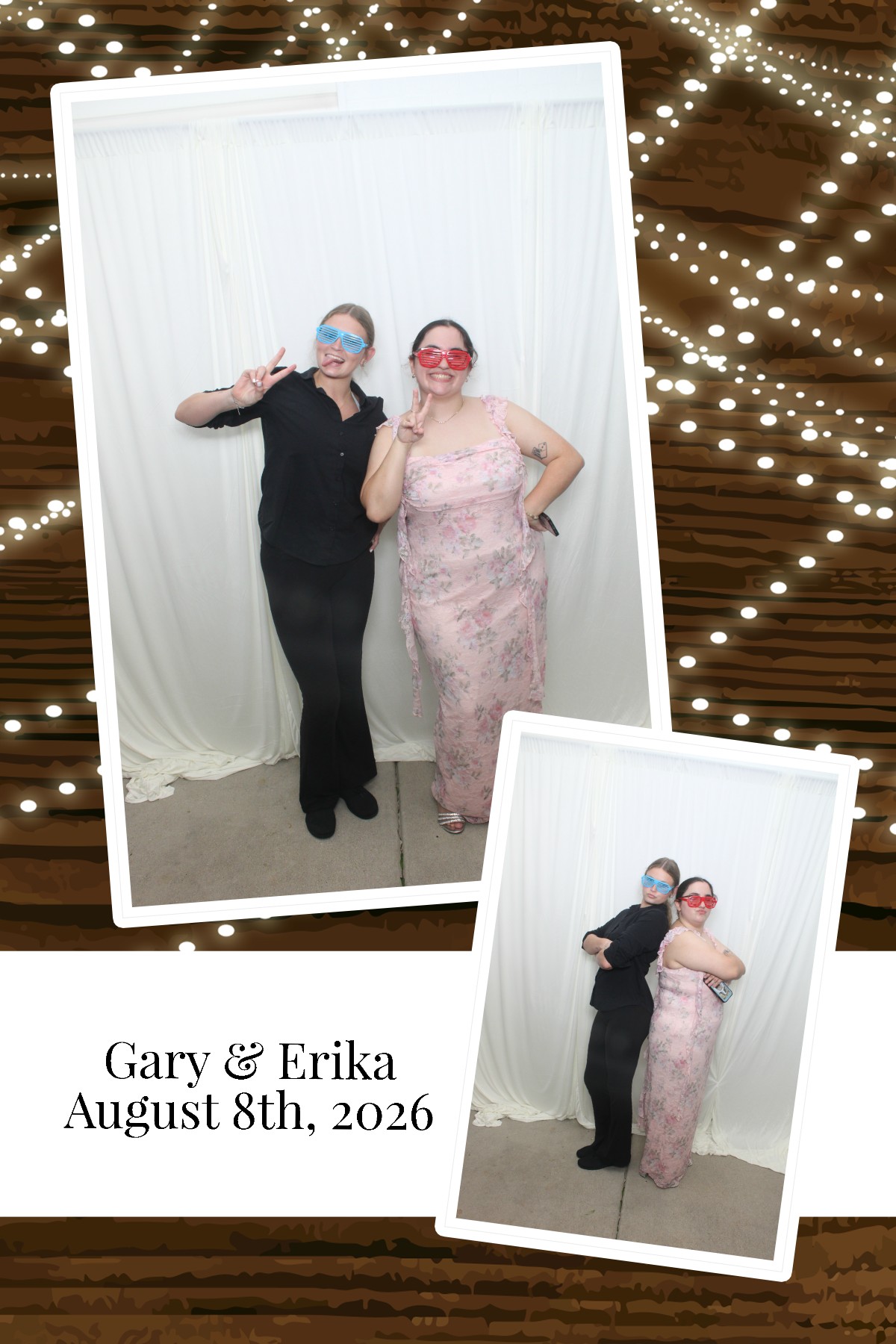 Erika & Gary | View more photos from the event at gallery.photoboothcincy.com/u/PhotoBoothCincy/Erika-Gary