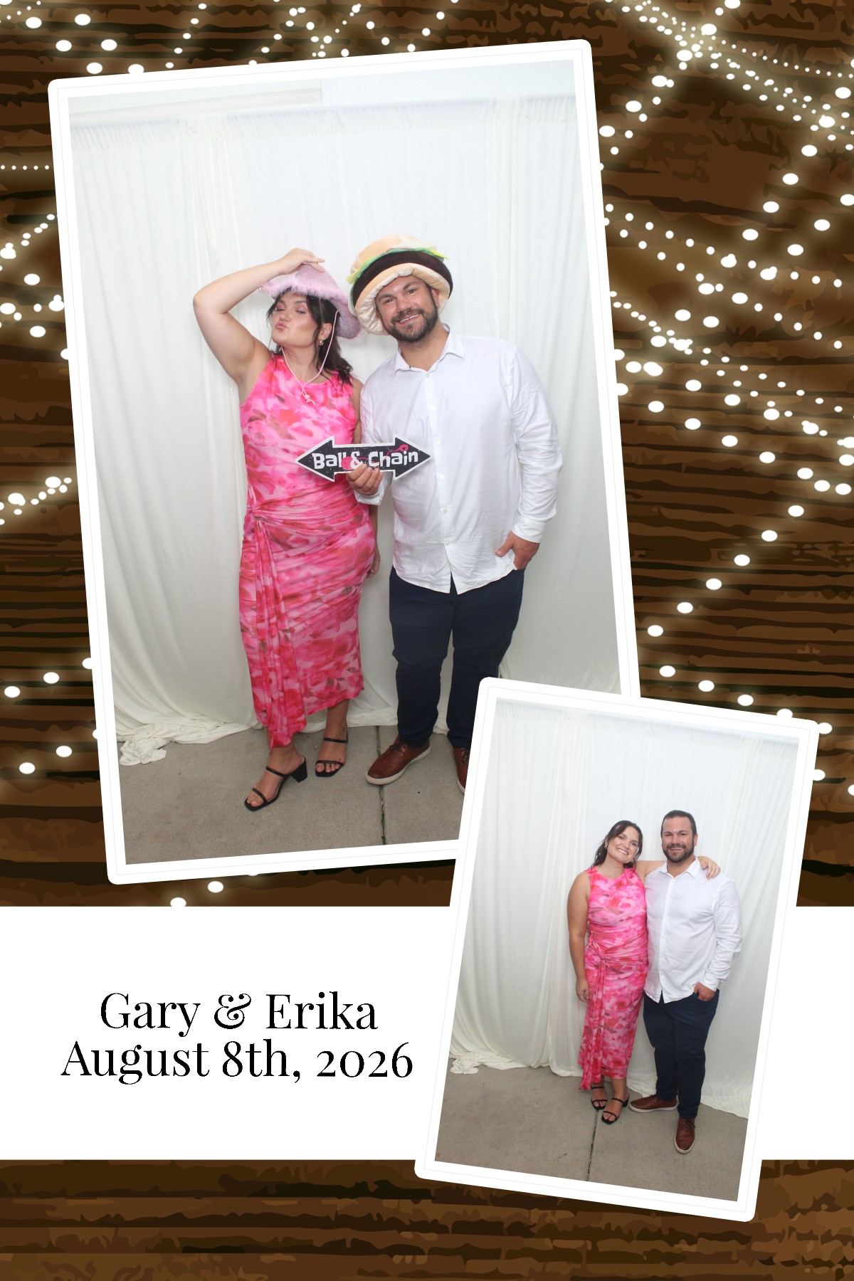 Erika & Gary | View more photos from the event at gallery.photoboothcincy.com/u/PhotoBoothCincy/Erika-Gary
