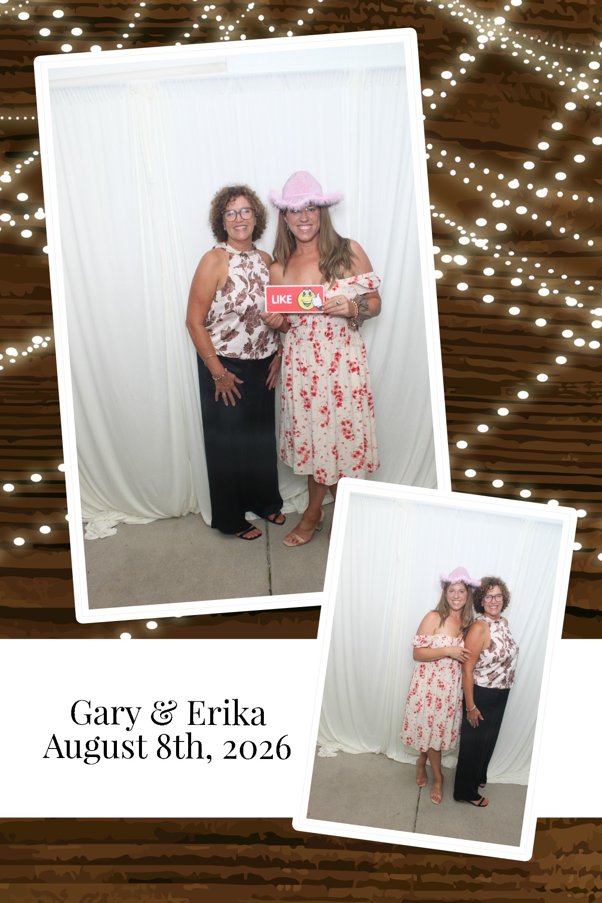 Erika & Gary | View more photos from the event at gallery.photoboothcincy.com/u/PhotoBoothCincy/Erika-Gary