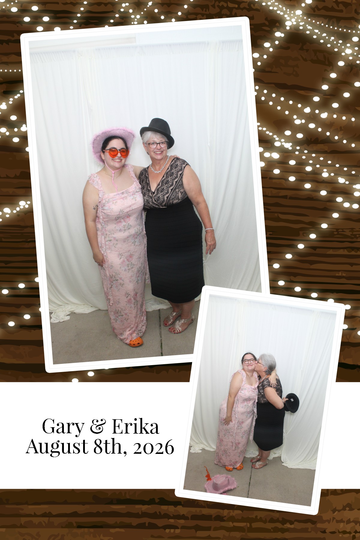 Erika & Gary | View more photos from the event at gallery.photoboothcincy.com/u/PhotoBoothCincy/Erika-Gary