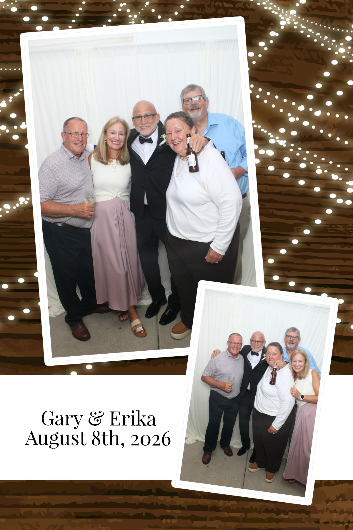 Erika & Gary | View more photos from the event at gallery.photoboothcincy.com/u/PhotoBoothCincy/Erika-Gary