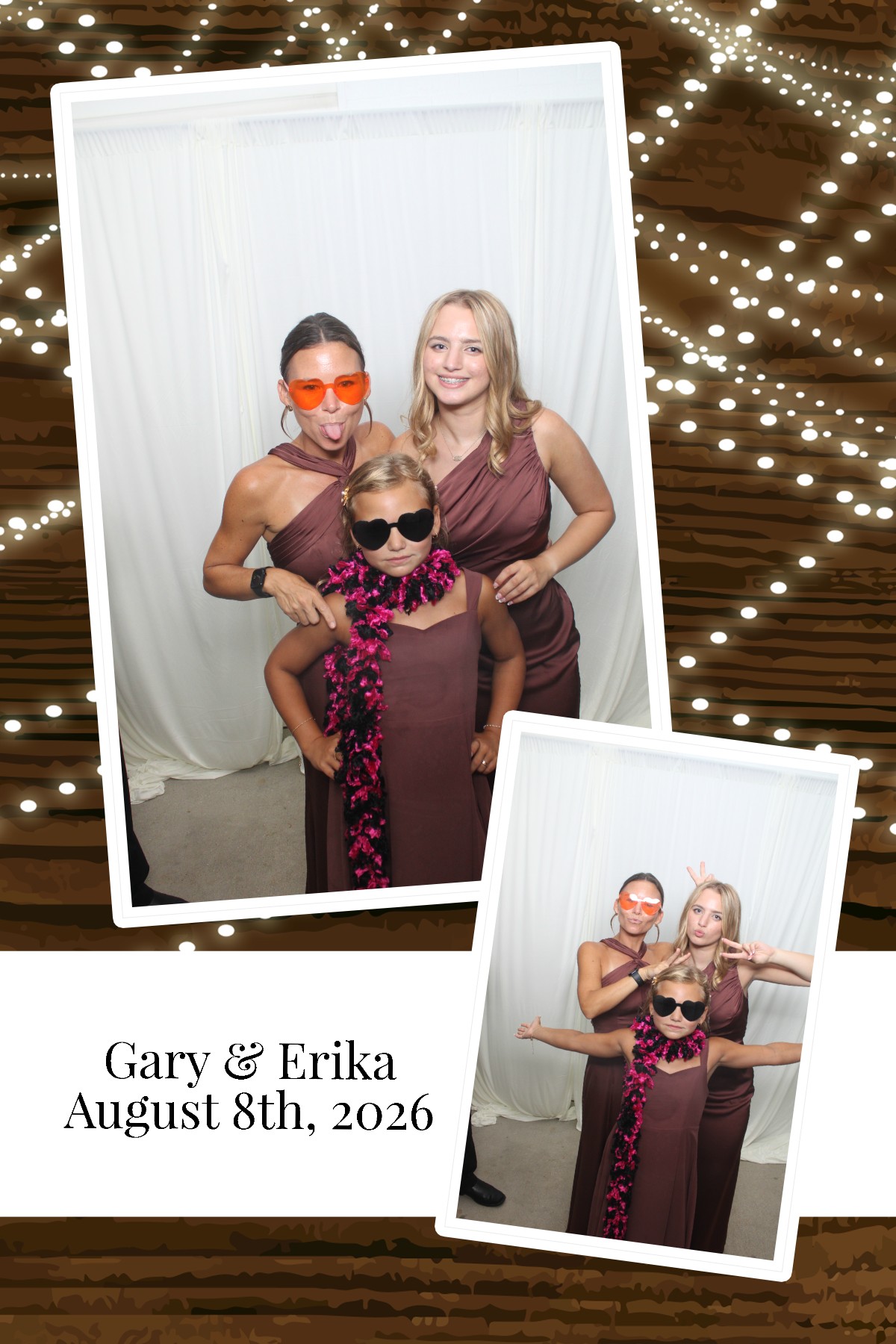 Erika & Gary | View more photos from the event at gallery.photoboothcincy.com/u/PhotoBoothCincy/Erika-Gary