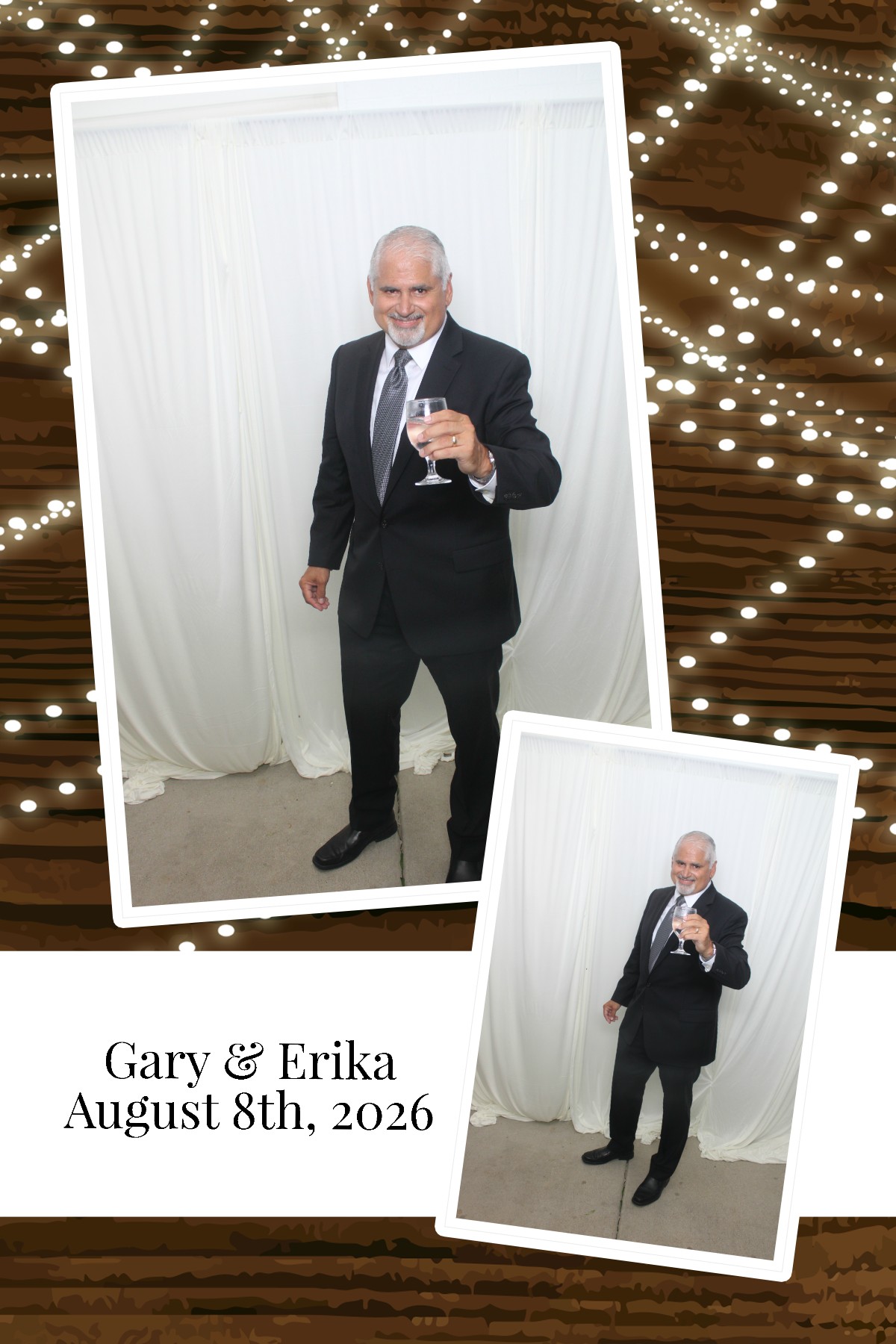 Erika & Gary | View more photos from the event at gallery.photoboothcincy.com/u/PhotoBoothCincy/Erika-Gary
