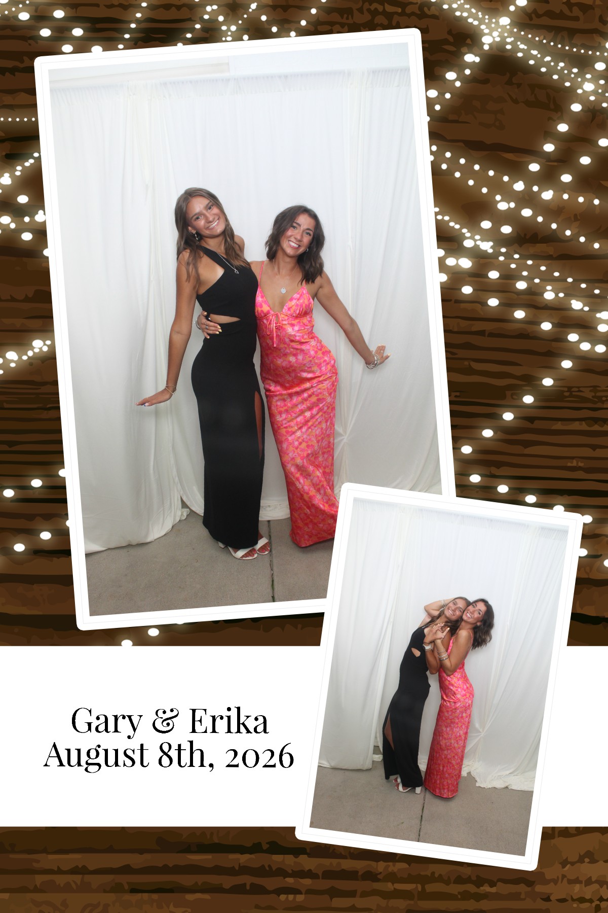Erika & Gary | View more photos from the event at gallery.photoboothcincy.com/u/PhotoBoothCincy/Erika-Gary