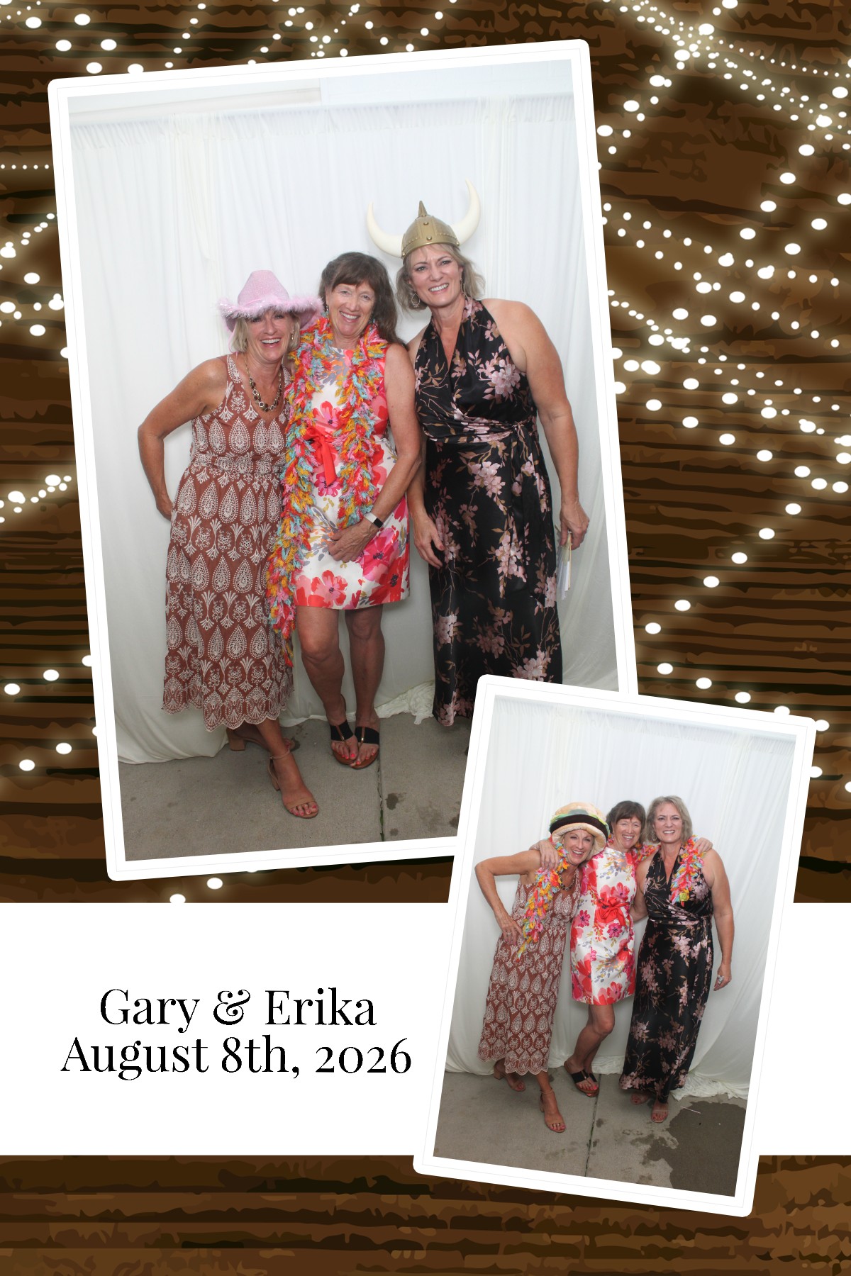 Erika & Gary | View more photos from the event at gallery.photoboothcincy.com/u/PhotoBoothCincy/Erika-Gary