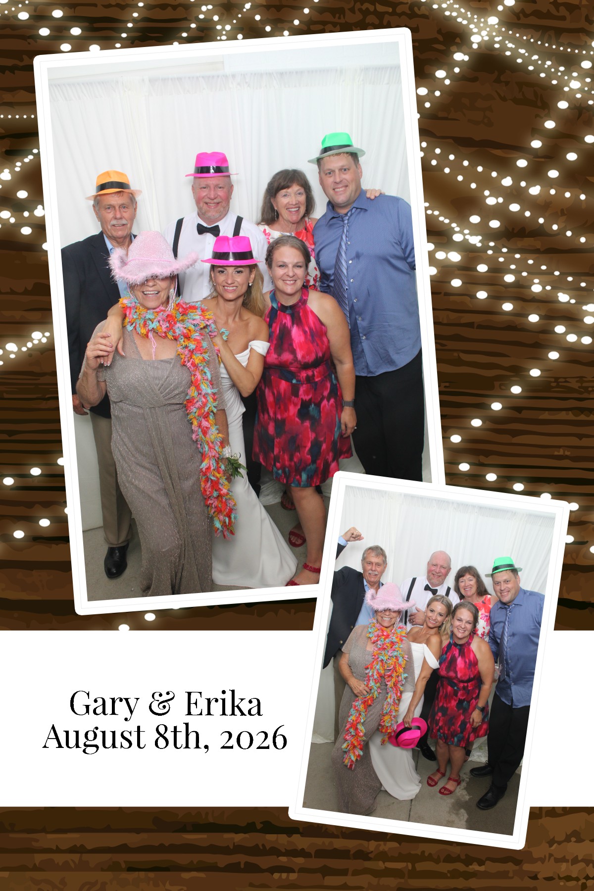Erika & Gary | View more photos from the event at gallery.photoboothcincy.com/u/PhotoBoothCincy/Erika-Gary