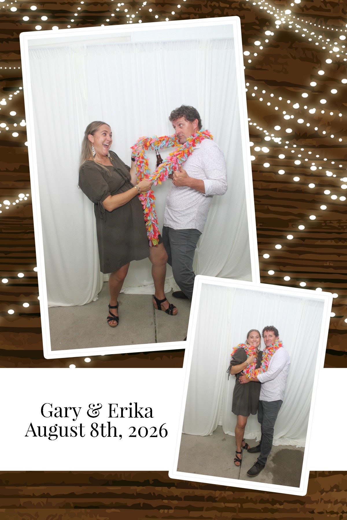 Erika & Gary | View more photos from the event at gallery.photoboothcincy.com/u/PhotoBoothCincy/Erika-Gary