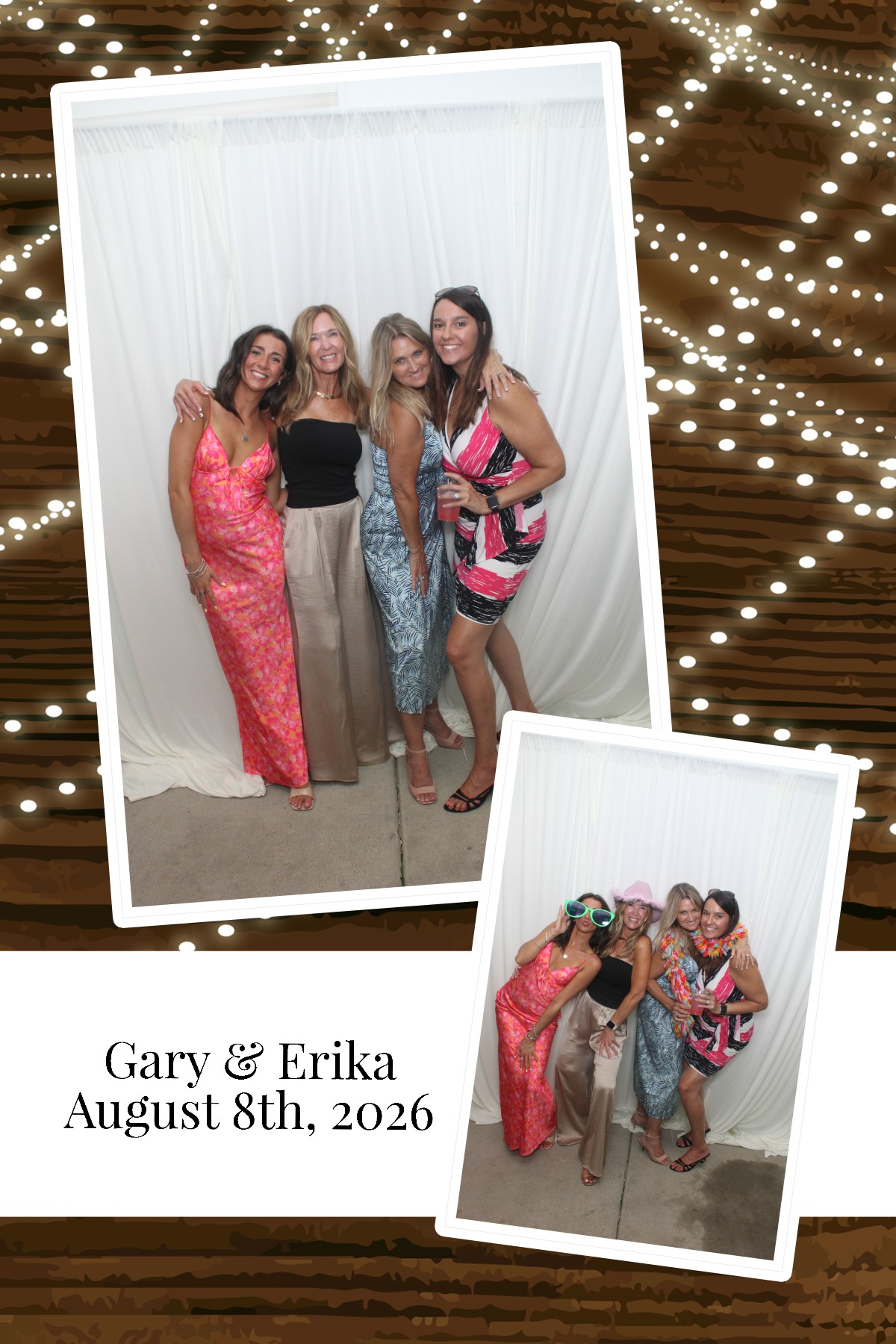 Erika & Gary | View more photos from the event at gallery.photoboothcincy.com/u/PhotoBoothCincy/Erika-Gary
