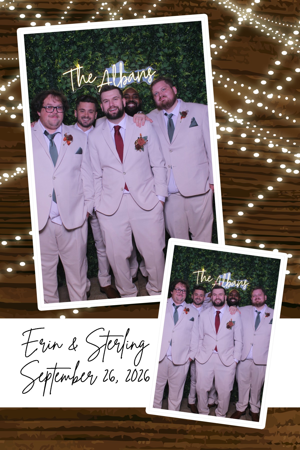 Erin & Sterling Wedding | View more photos from the event at gallery.photoboothcincy.com/u/PhotoBoothCincy/Erin-Sterling-Wedding