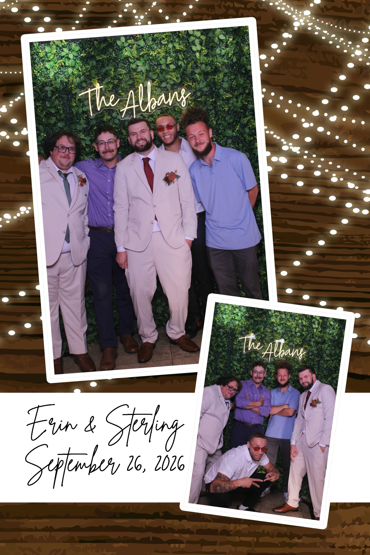 Erin & Sterling Wedding | View more photos from the event at gallery.photoboothcincy.com/u/PhotoBoothCincy/Erin-Sterling-Wedding