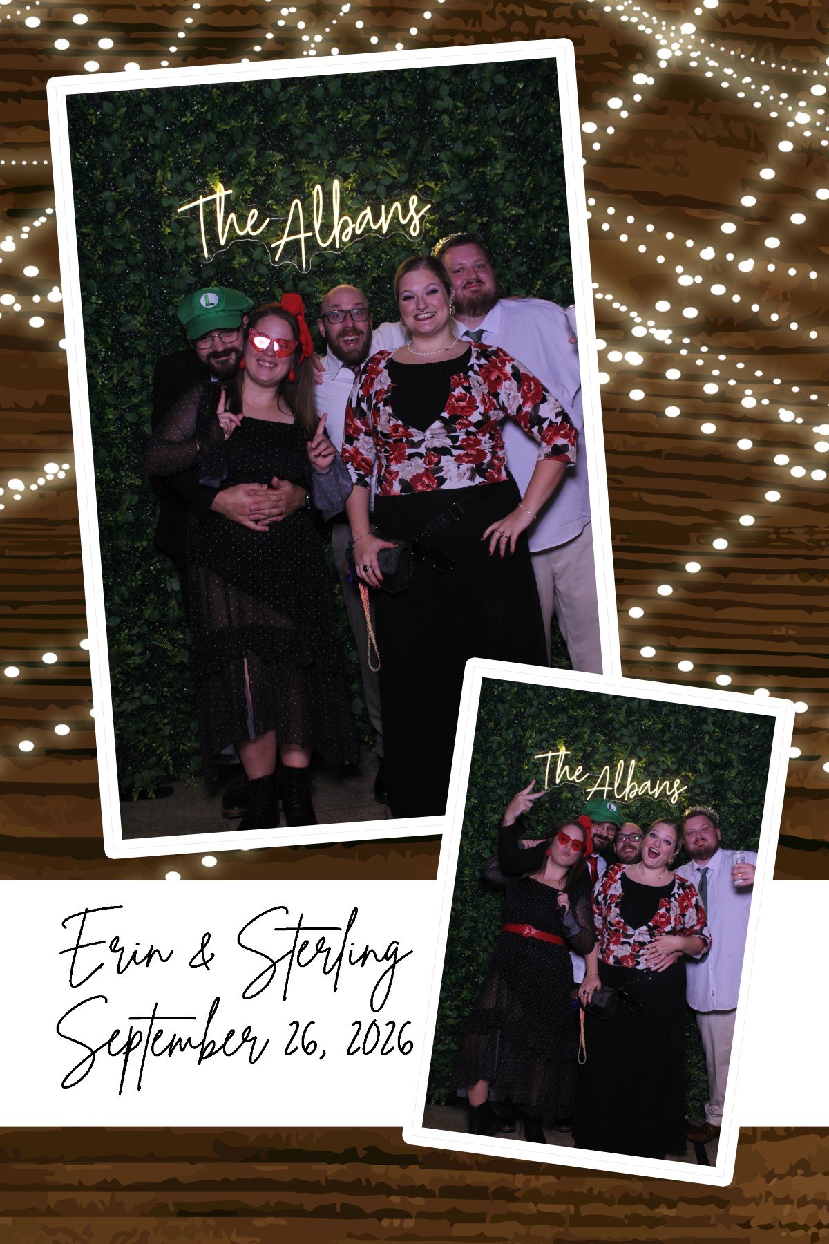 Erin & Sterling Wedding | View more photos from the event at gallery.photoboothcincy.com/u/PhotoBoothCincy/Erin-Sterling-Wedding