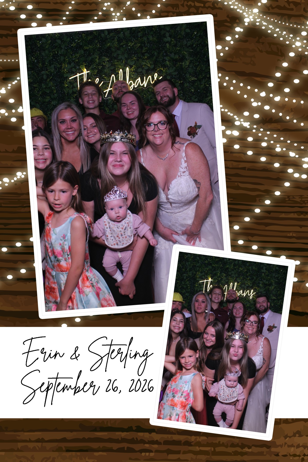 Erin & Sterling Wedding | View more photos from the event at gallery.photoboothcincy.com/u/PhotoBoothCincy/Erin-Sterling-Wedding