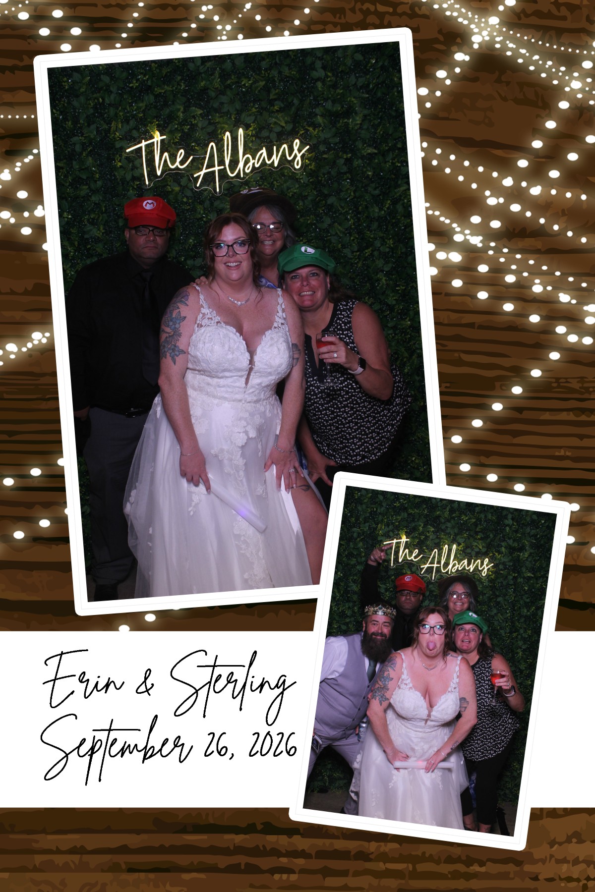 Erin & Sterling Wedding | View more photos from the event at gallery.photoboothcincy.com/u/PhotoBoothCincy/Erin-Sterling-Wedding