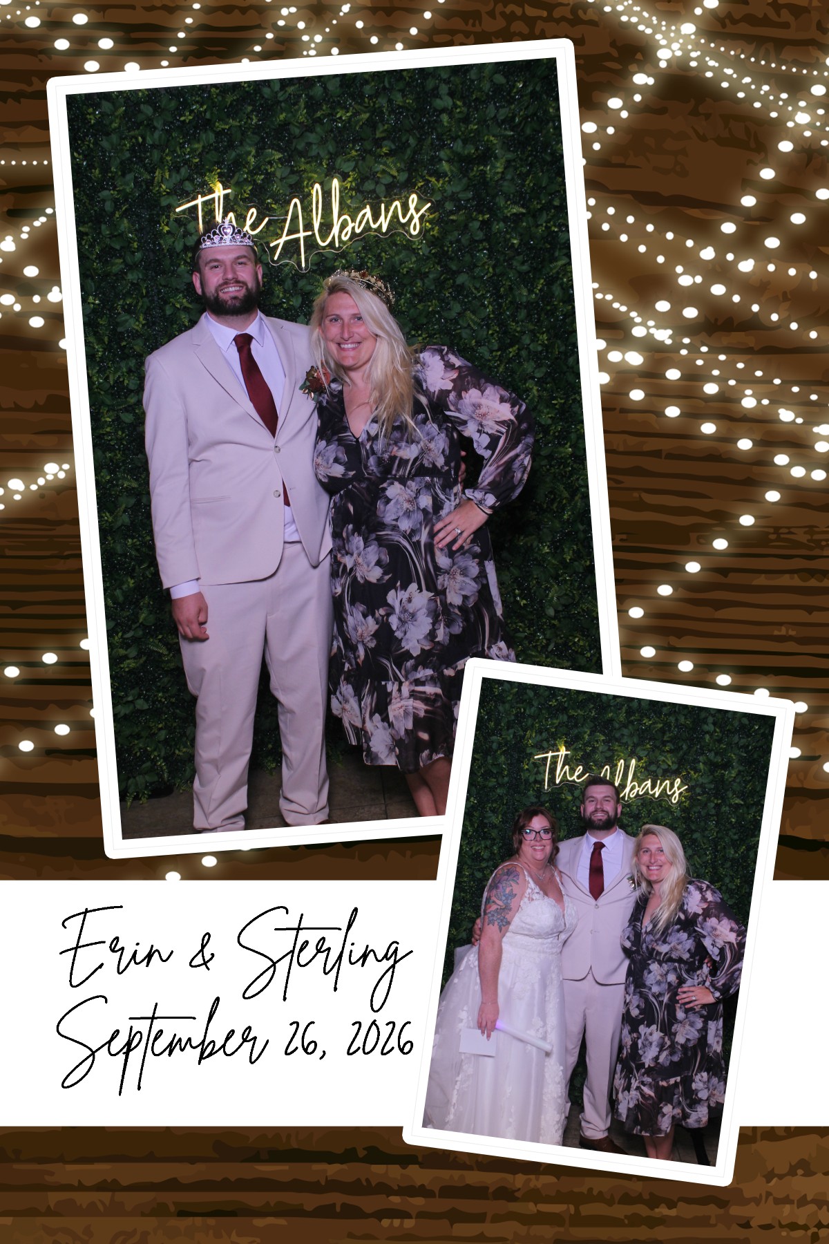 Erin & Sterling Wedding | View more photos from the event at gallery.photoboothcincy.com/u/PhotoBoothCincy/Erin-Sterling-Wedding