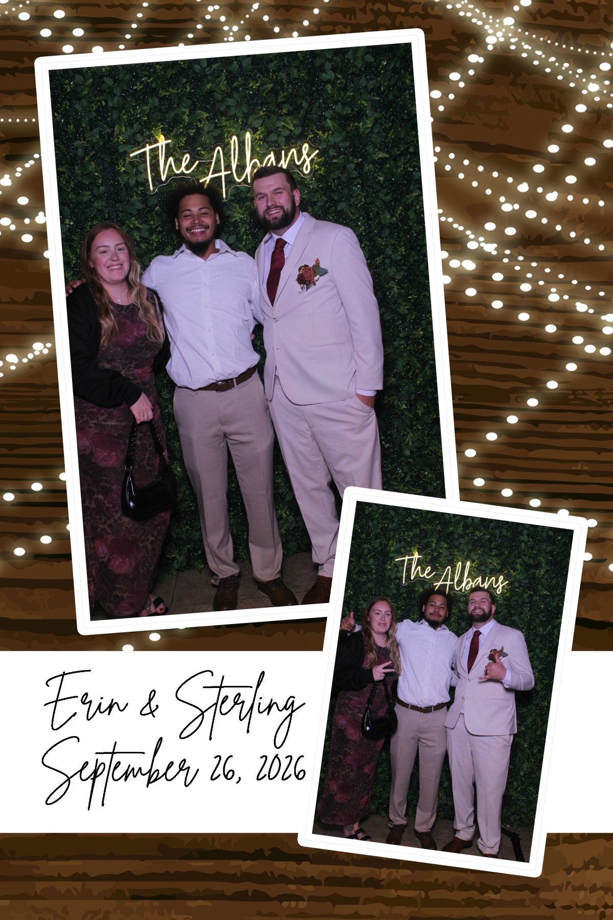 Erin & Sterling Wedding | View more photos from the event at gallery.photoboothcincy.com/u/PhotoBoothCincy/Erin-Sterling-Wedding