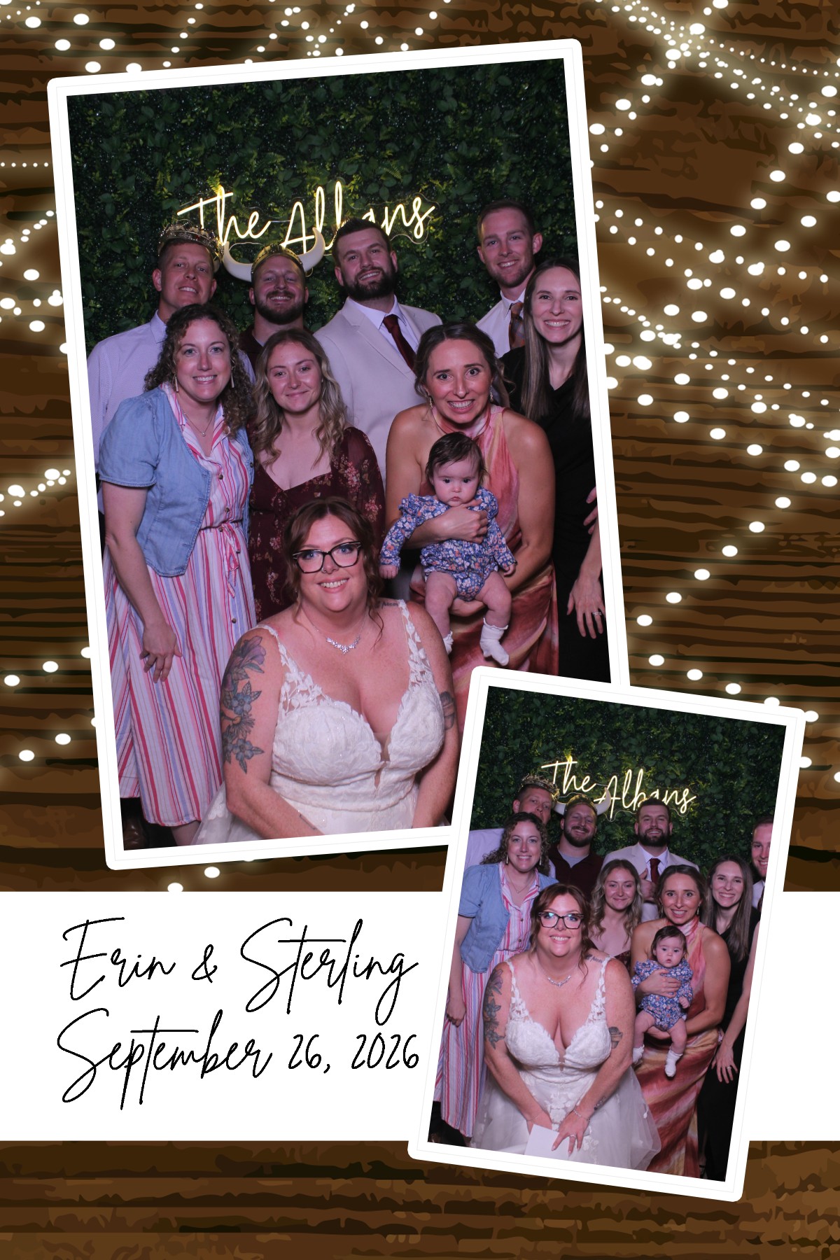Erin & Sterling Wedding | View more photos from the event at gallery.photoboothcincy.com/u/PhotoBoothCincy/Erin-Sterling-Wedding