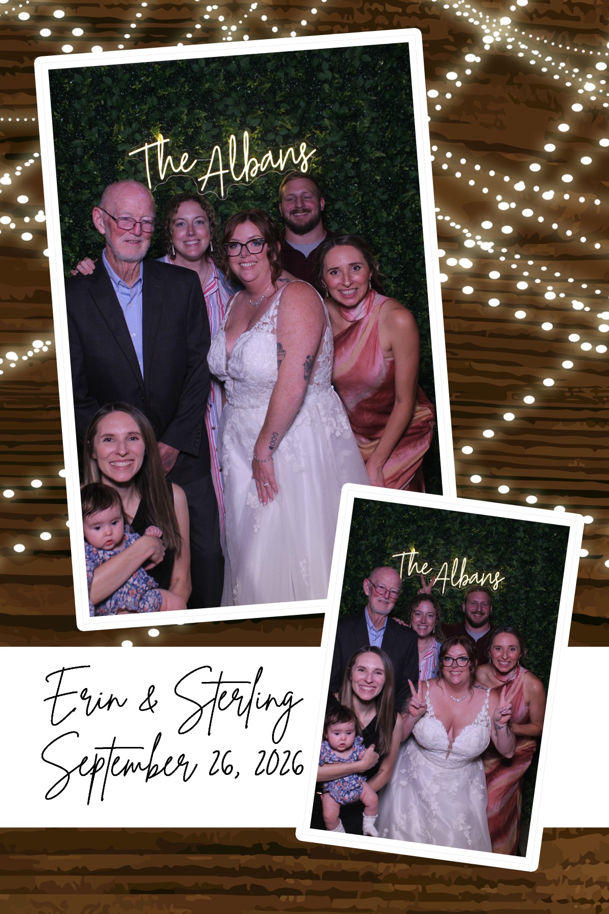 Erin & Sterling Wedding | View more photos from the event at gallery.photoboothcincy.com/u/PhotoBoothCincy/Erin-Sterling-Wedding